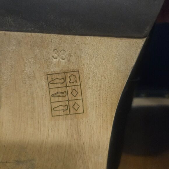 Silent D x Anthropologie Georgia Slingback Clogs Sz 38 us 7.5-8 Black - Picture 3 of 10